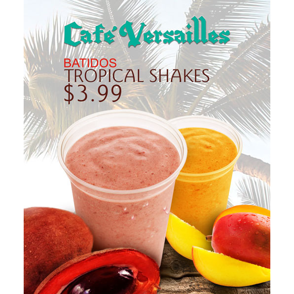 Cafe Versailles Batidos Poster / Designed by Jacob Rouseau