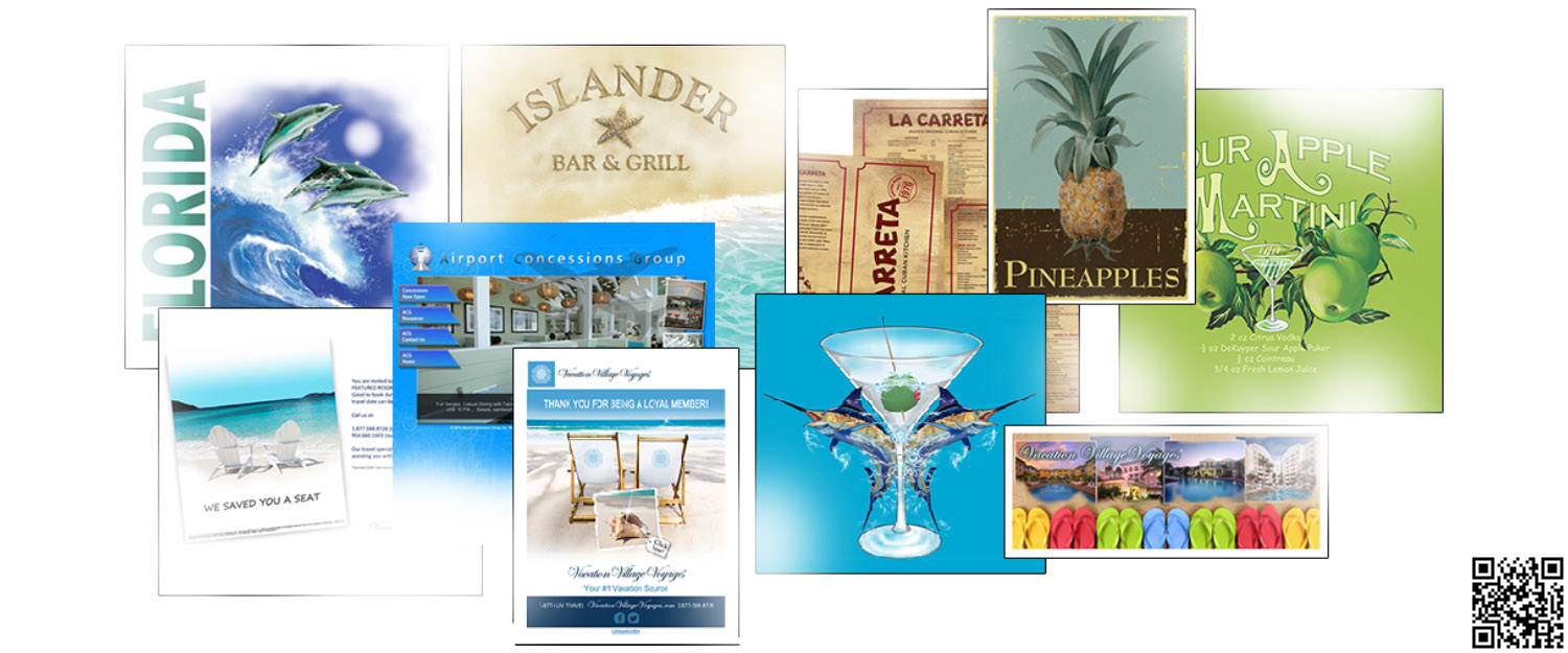 Rousseau Graphics / Islander Bar & Grill
