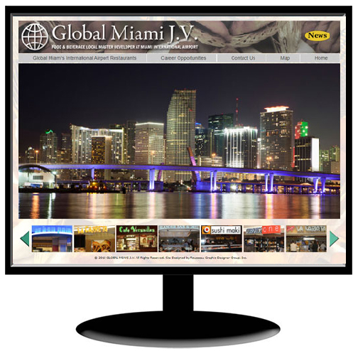 Globalmia J.V. at MIA / site by Jacob Rousseau