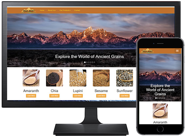 High Andes Grain Traders / site by Jacob Rousseau