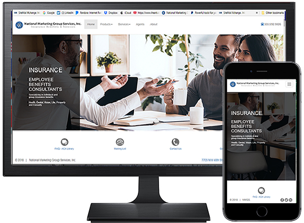 National Marketing Group Services / site by Jacob Rousseau