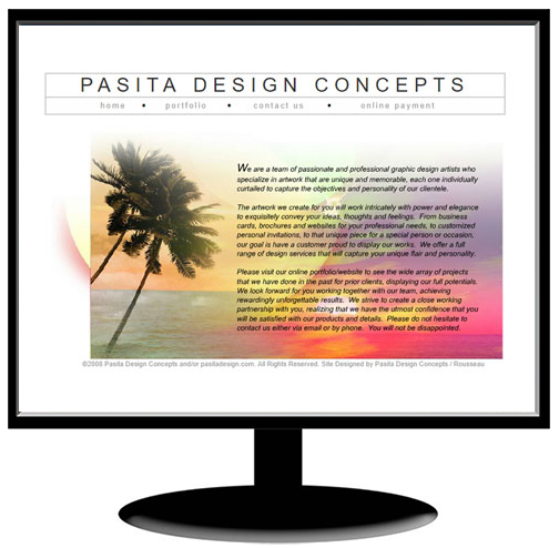 PASITA DESIGN CONCEPTS / site by Jacob Rousseau