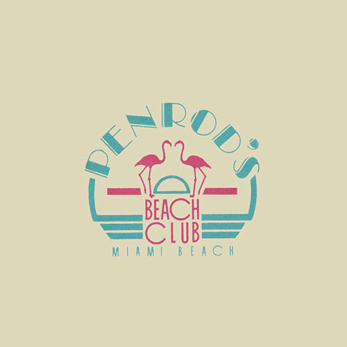 Penrods Beach Club / Designed by Rousseau Graphic Design Group, Inc.